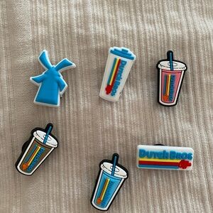 Dutch Bros Shoe Charm Set NWT